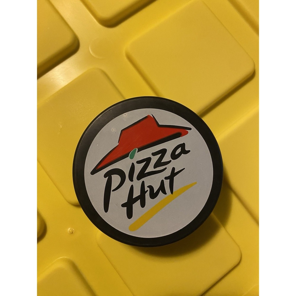 Hockey Night In Canada / Pizza Hut Reverse Inglasco Slovakia Hockey Puck